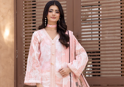 🌿✨ REGALIA TEXTILE – LAWN KARANDI DIGITAL PRINTED COLLECTION 2026 ✨🌿 Design #7