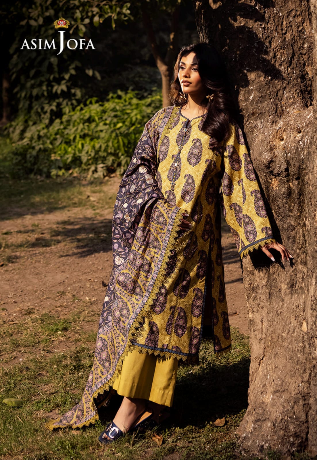 Asim Jofa (AJUBJ-33) 3Pcs Lawn Collection
