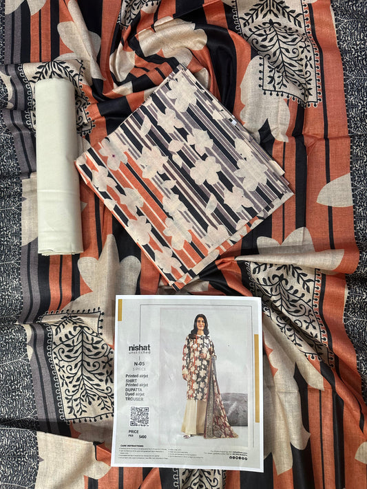 NISHAT UNSTITCHED LAWN 3PCS COLLECTION 2026 🔥❤️