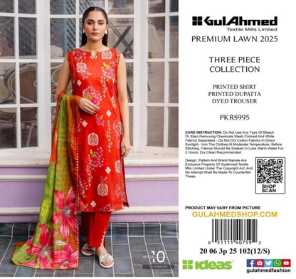GulAhmed Lawn Unstitched 3 Pieces 👌🔥✨