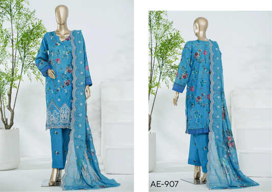 AIFA – ELANOR Collection ΑΕ-907 Embroidered 3 Piece Suit