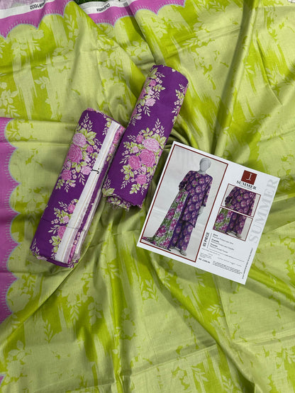 Junaid Jamshed Inspired J. Digital Printed Lawn 3 Piece Unstitched Collection