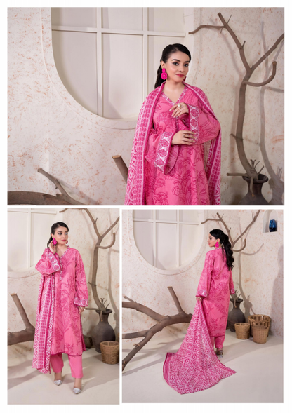 Zesh Drop 11 Unstitched Lawn 3 Piece in Wholesale Price 100% Original 🔥❤️