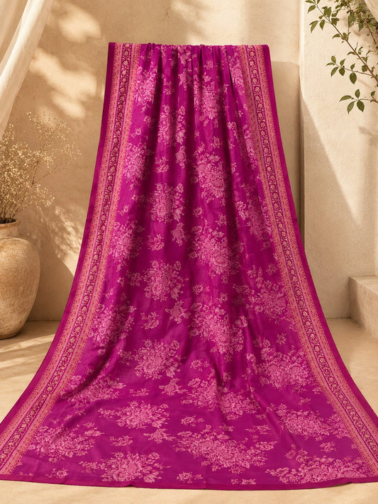 EGO 100%Original Pink Digital Printed Lawn Dupatta Collection