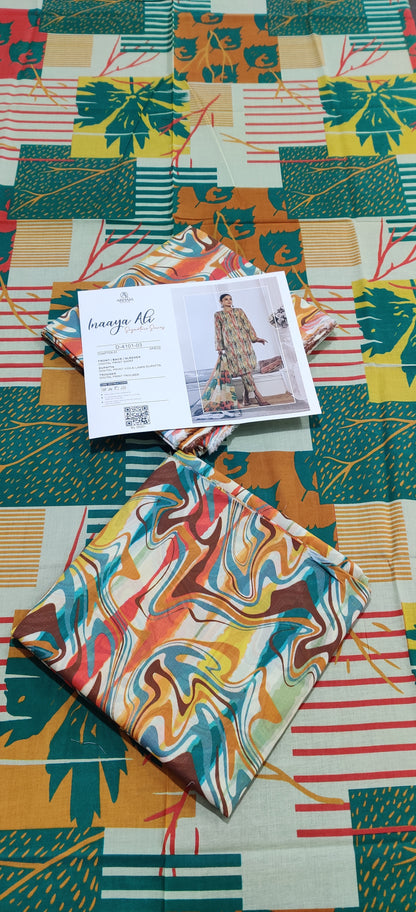 Inaaya Ali By ARHAM TEXTILE 3P