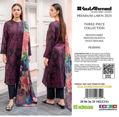GulAhmed Lawn Unstitched 3 Pieces 👌🔥✨