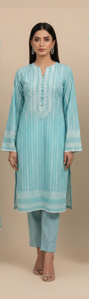 Alkaram 100% Original Lawn Shirt Piece Unstitched Digital Printed 😉🧡