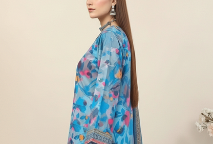 Salitex FLora Airjet Lawn 3PC Collection 2026 
by Sana & Sara Design #SSW6U3P365UT