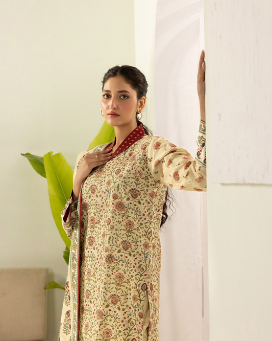 ZELLBURY Unstitched Lawn Collection 2026 Design #WUS26X30624