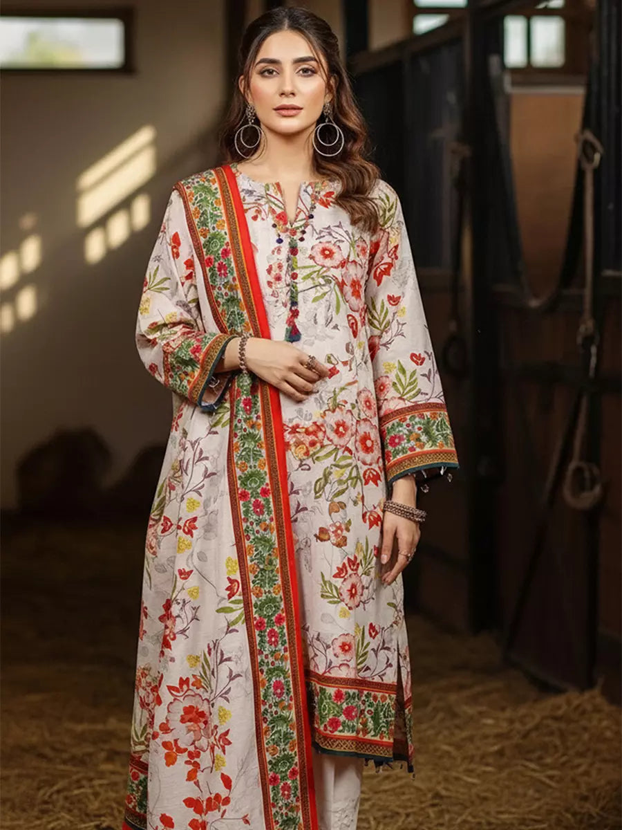 Salitex Khaddar 100% Original Unstitched 3 Piece 🔥✨