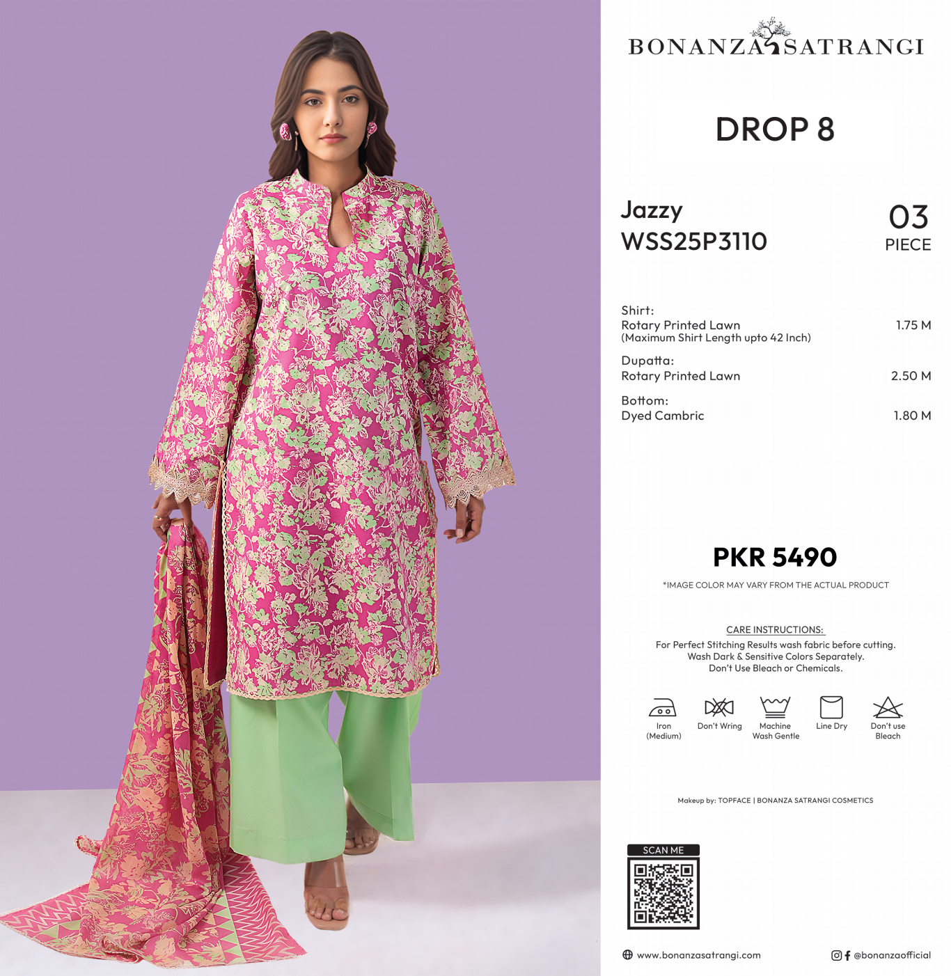 Bonanza Satrangi 100% Original in Wholesale Prices 🤫❤️ Pure Unstitched 3PCs 🔥🤝🥳