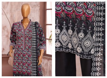 ✨ MTF Presents ✨
" L A S H K A R A " 💖 🌸 DIGITAL PRINTED EMBROIDERED CHIKANKARI DORIA LAWN COLLECTION 2025 🌸
