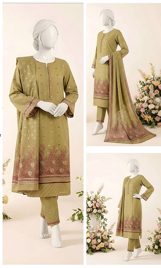 RANGE-E-RONAQ – Almeerah 3pcs Unstitched Collection