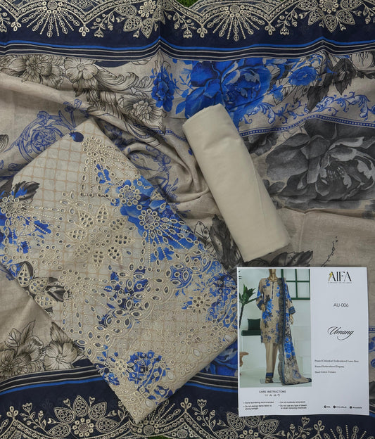 AIFA – Umang Embroidered Collection Design Code: -AU-006