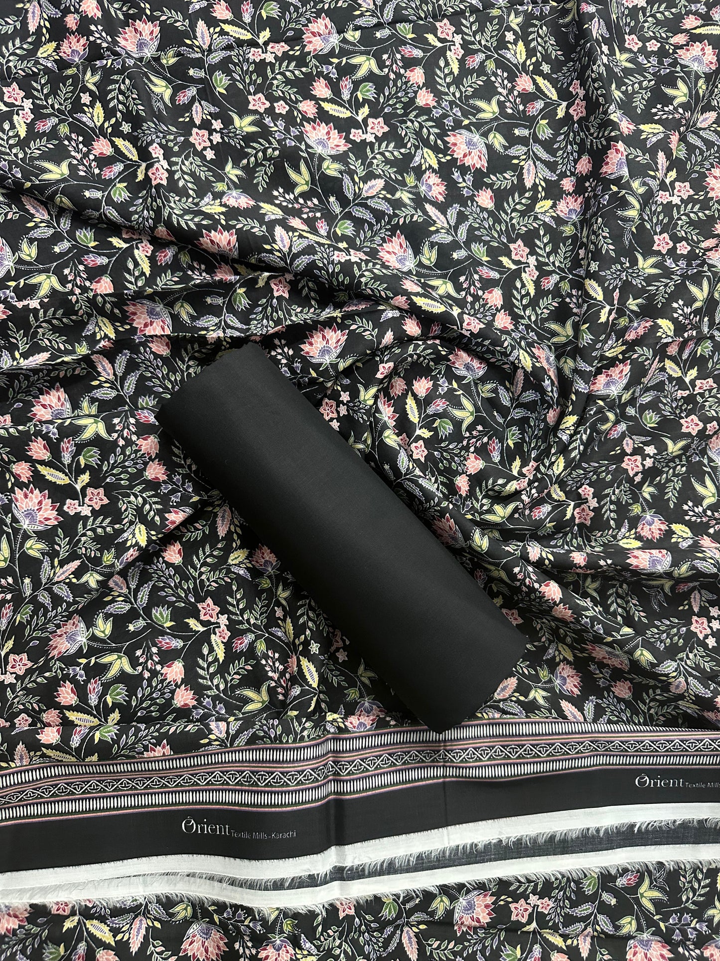 ✨ORIENT 100% ORIGINAL Unstitched Lawn 2 Piece ✨ Design#OTL-25-512