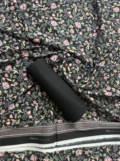 ✨ORIENT 100% ORIGINAL Unstitched Lawn 2 Piece ✨ Design#OTL-25-512