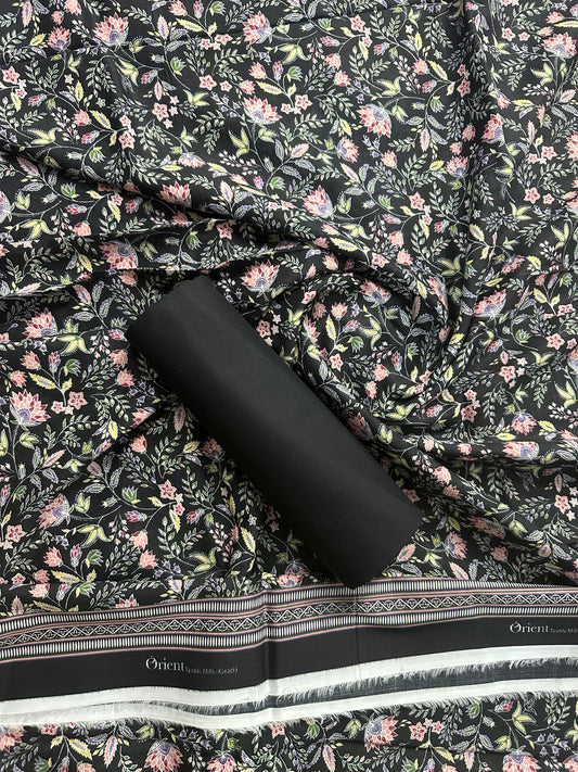 ✨ORIENT 100% ORIGINAL Unstitched Lawn 2 Piece ✨ Design#OTL-25-512