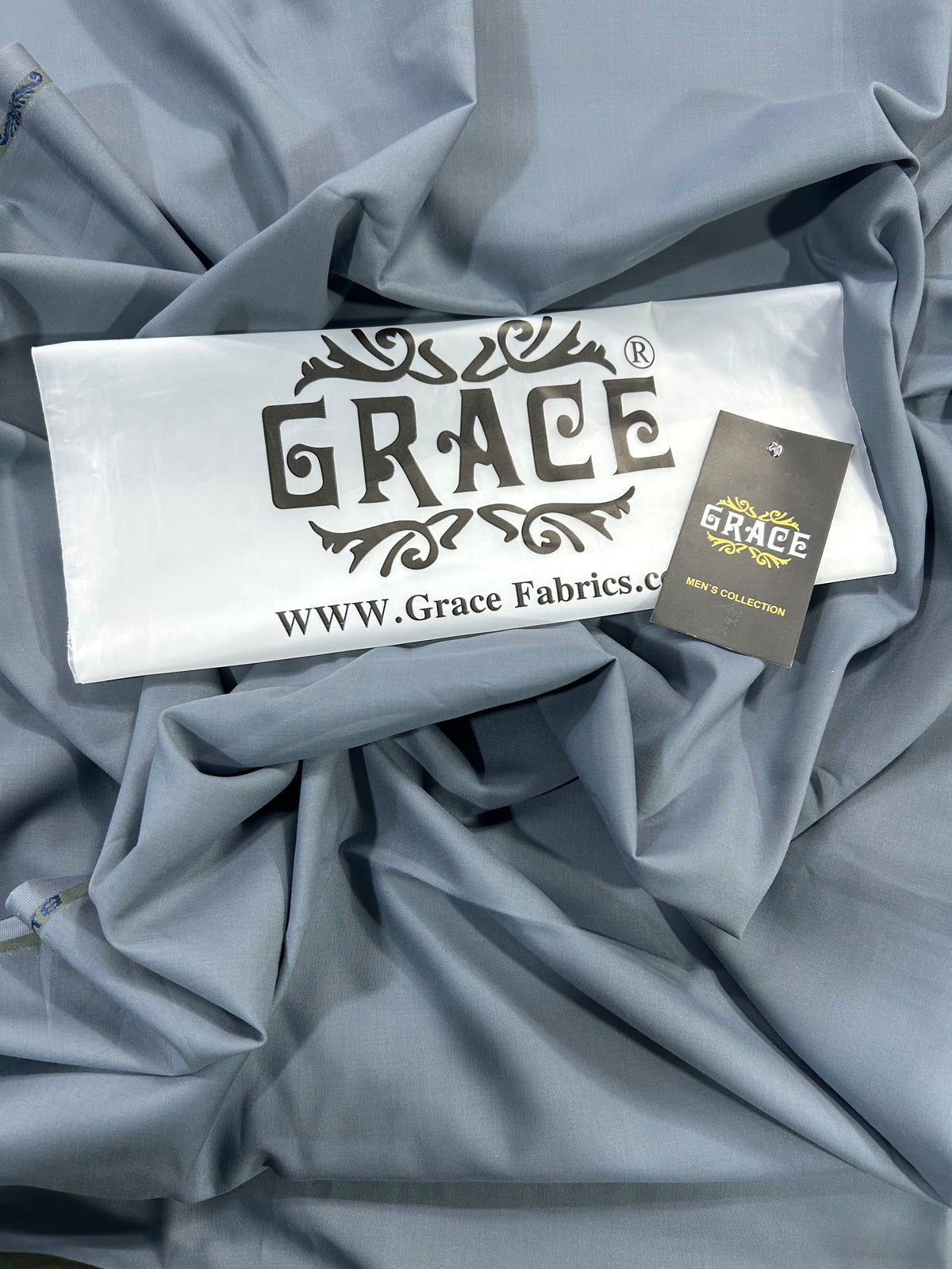 Grace Metal Grey Gent's Wash Wear Suit