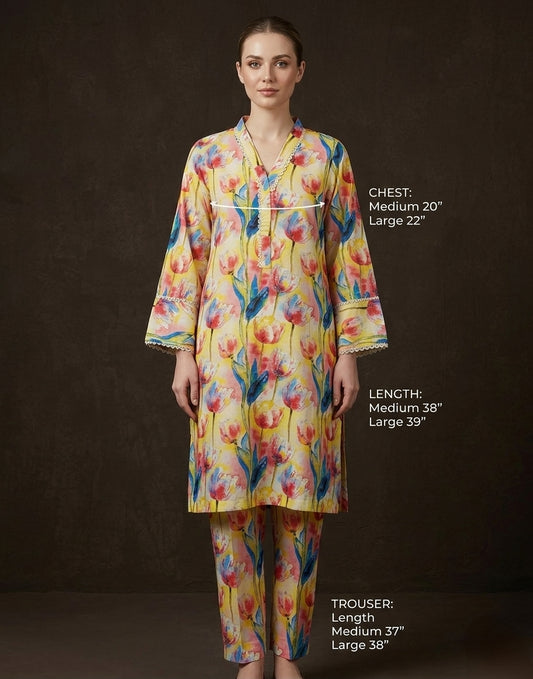 Sana Safinaz 2Pcs Printed Lawn Stitched Collection