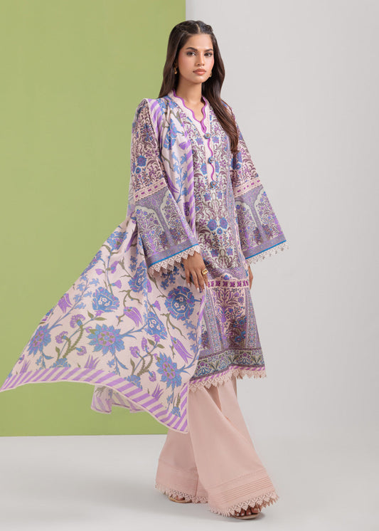 Bonanza Satrangi Unstitched Hazel - 3 Pc (WU3PPBS25LIUN60) 🔥🥰