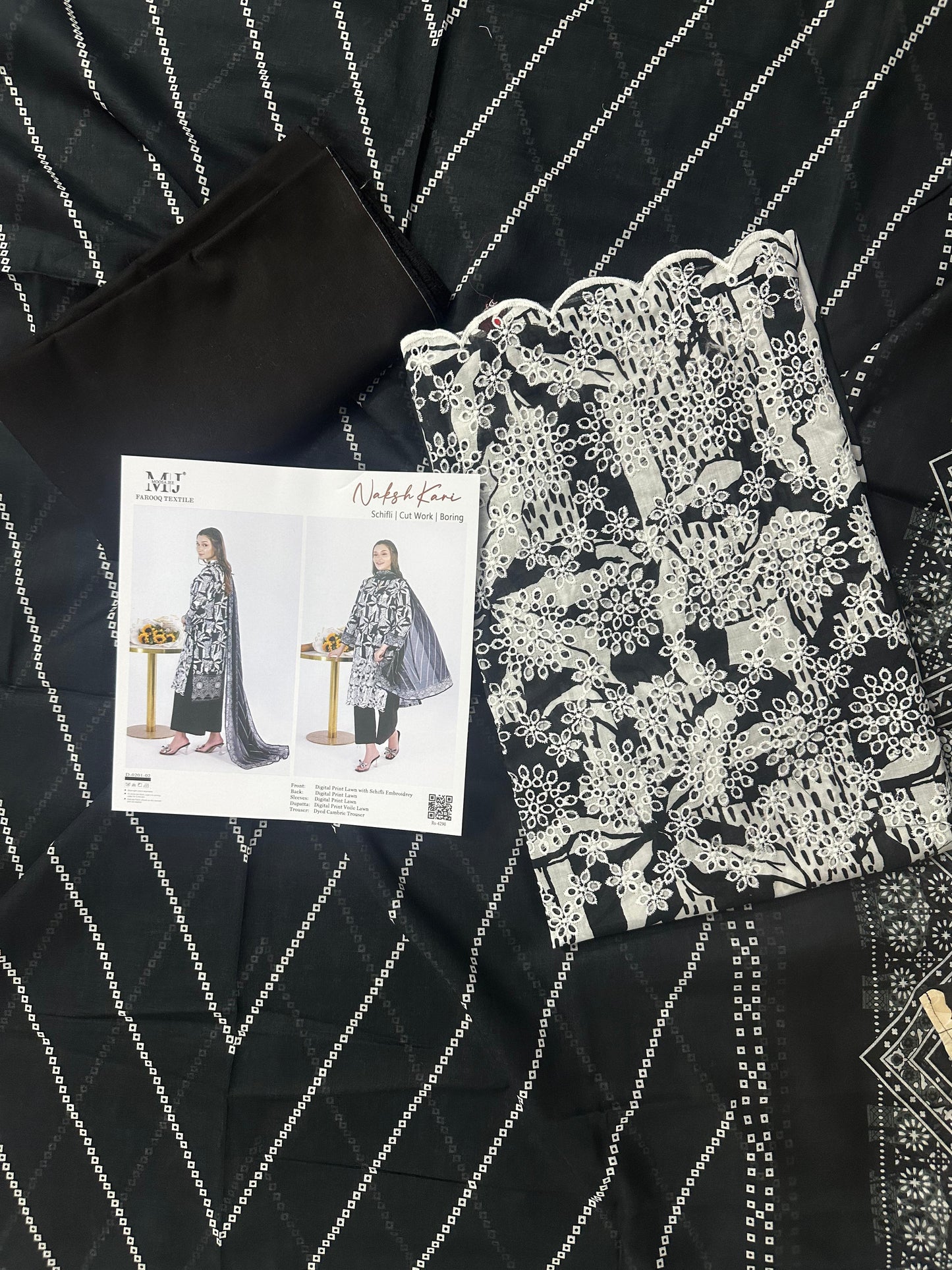 Luxury Summer Collection 
NAKSH KARI BY MOOSAJEE Design# D-0201-02