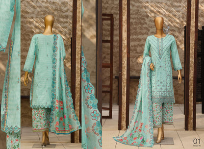 🌸 🌹 MTF – KASHNI ✨ Digital Printed Heavy Embroidered Lawn  2026
Collection ✨