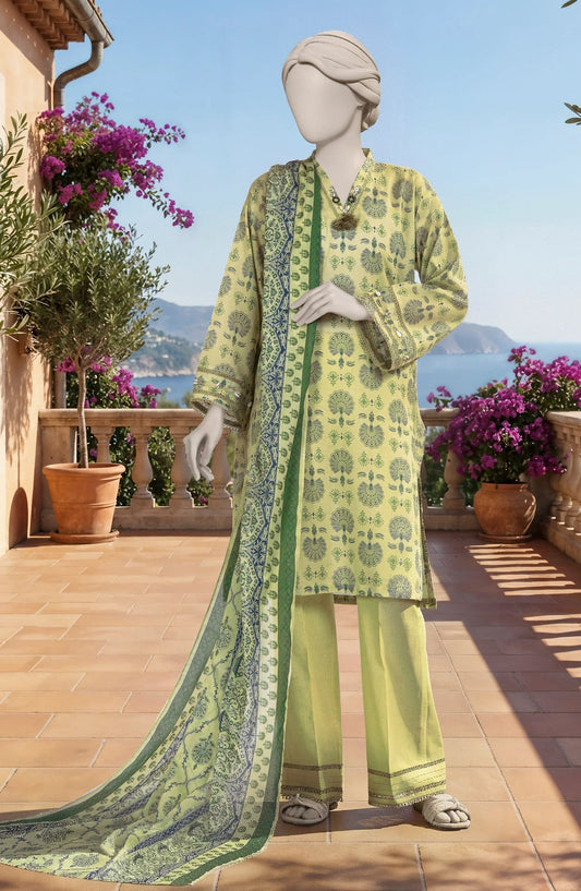 MTJ Original (WSDTS-PR-5400) Printed Lawn Unstitched Collection – Summer 2026