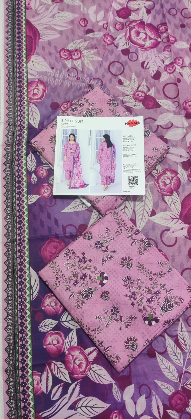 KHAADI Printed Allover 3P