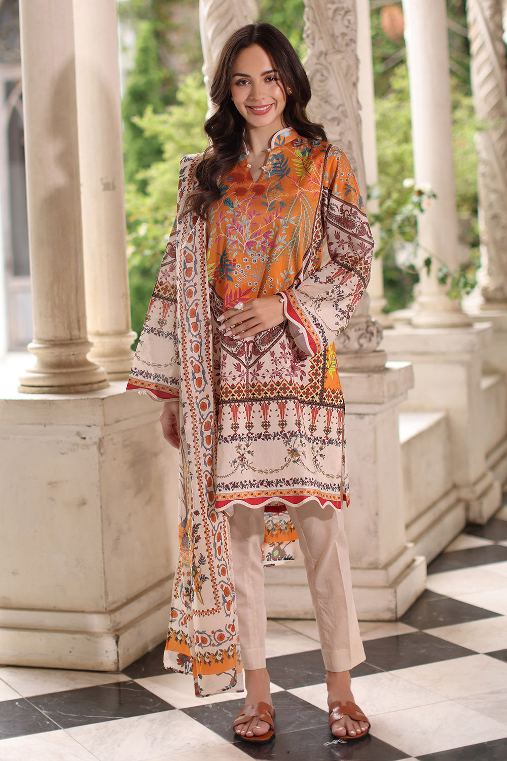 Gul Ahmed CLP-62046 Printed 3Pcs