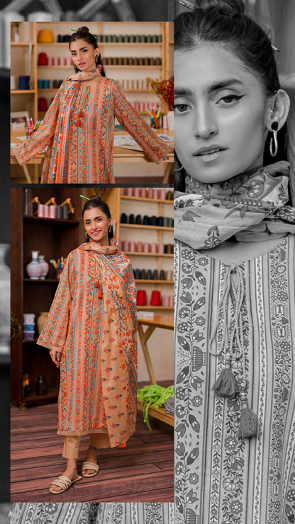 Nishat Unstitched Lawn 3 Piece ✨✅