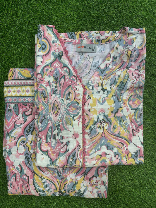 Khaadi Skin Multi Khaddar Stitch 2Pcs