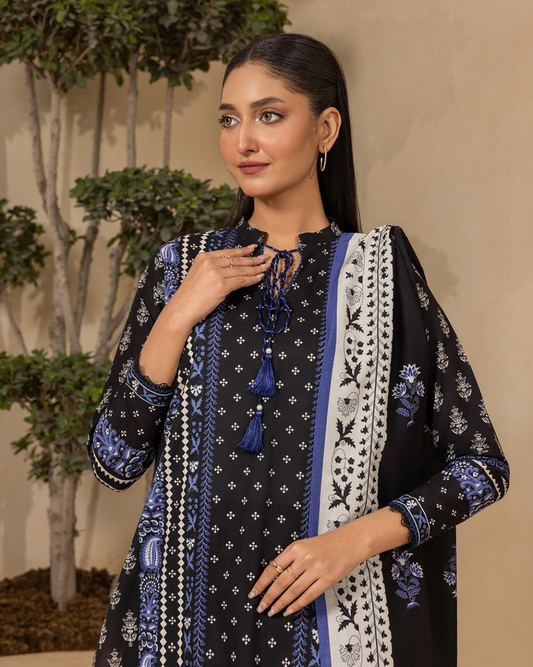 ZELLBURY Unstitched Lawn Collection 2026 Design #WUS26X30428