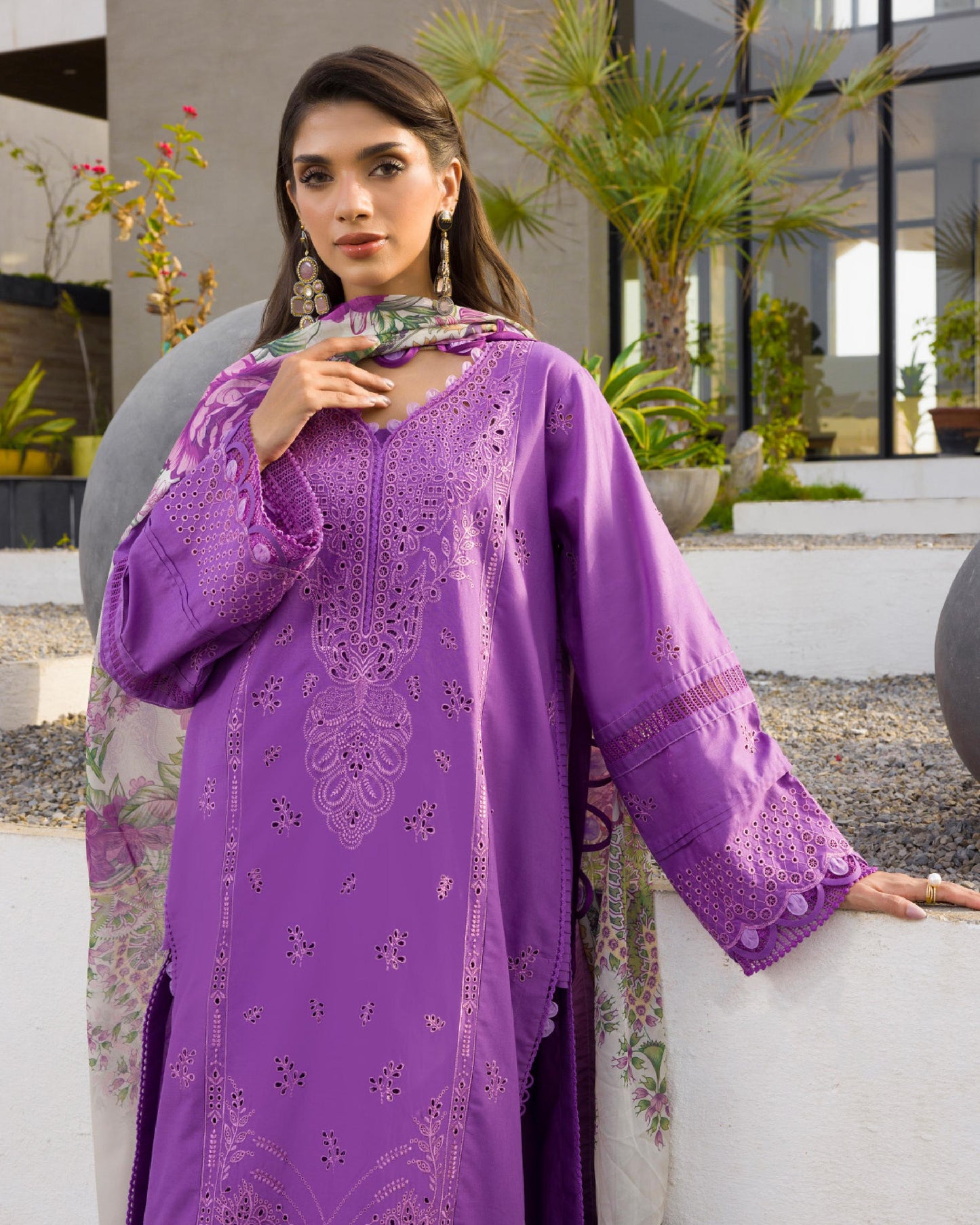 🌸✨ Zellbury Signature Unstitched Fancy Chikankari Luxury 3 Pieces ✨🌸