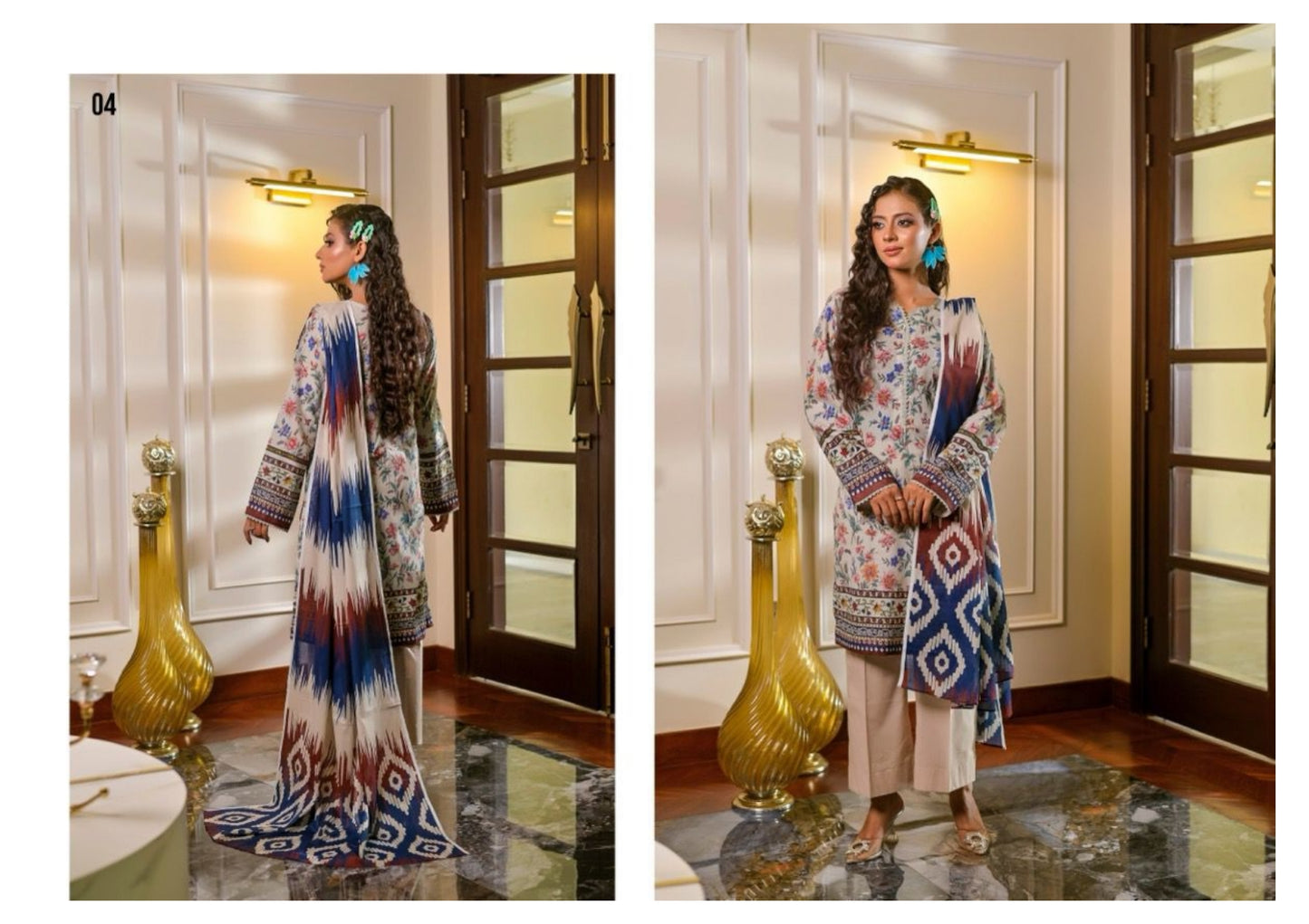 Colors VOL 02 by DASTAAN Lawn Unstitched Lawn 100% Original Lawn 3 Pieces ❤️🔥