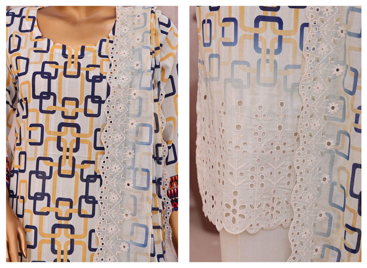 ✨ MTF Presents ✨
" L A S H K A R A " 💖 🌸 DIGITAL PRINTED EMBROIDERED CHIKANKARI DORIA LAWN COLLECTION 2025 🌸
