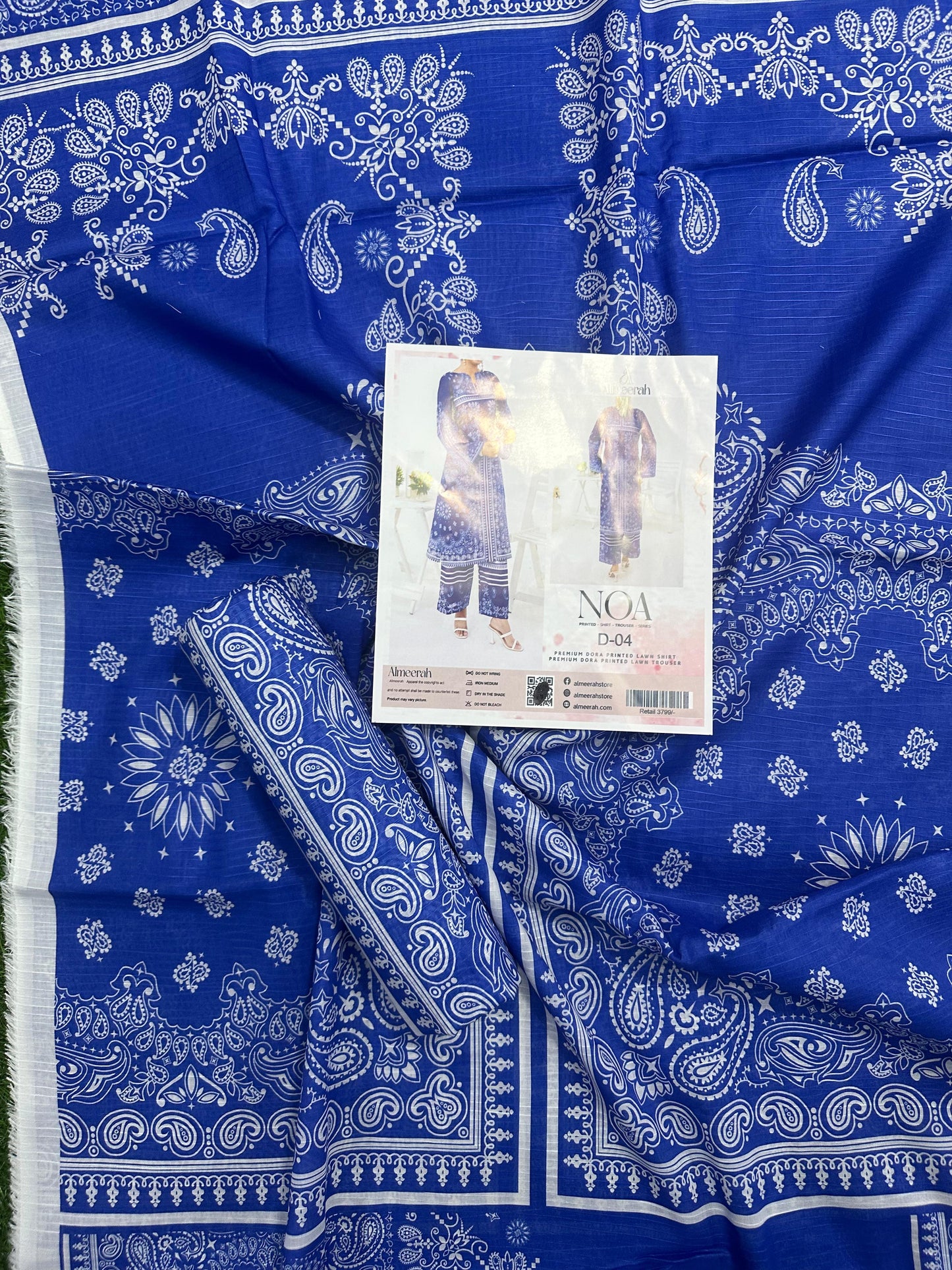 Almeerah - NOA 2 Pcs Unstitched collection Design No 4