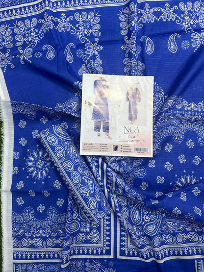 Almeerah - NOA 2 Pcs Unstitched collection Design No 4
