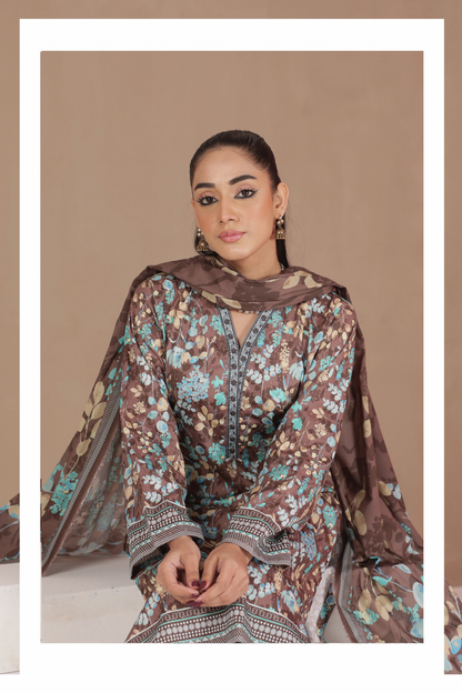 Flat 50% Off Lamisah Jade Broshia Jacquard 100% Original Lawn Unstitched in Wholesale 🥳💯✅
