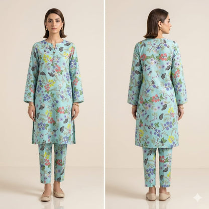 EGO 5MTR – DAABI Digital Printed All-Over 2-Piece Suit Unstitched Collection