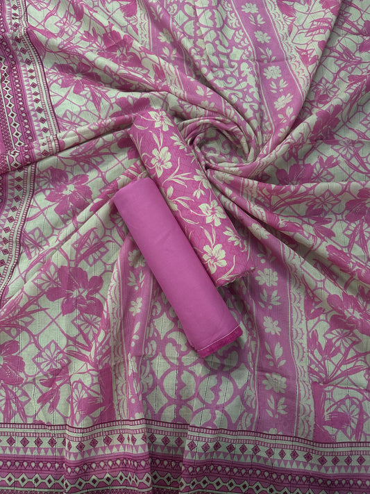 Sahara Pink Printed 3Pcs