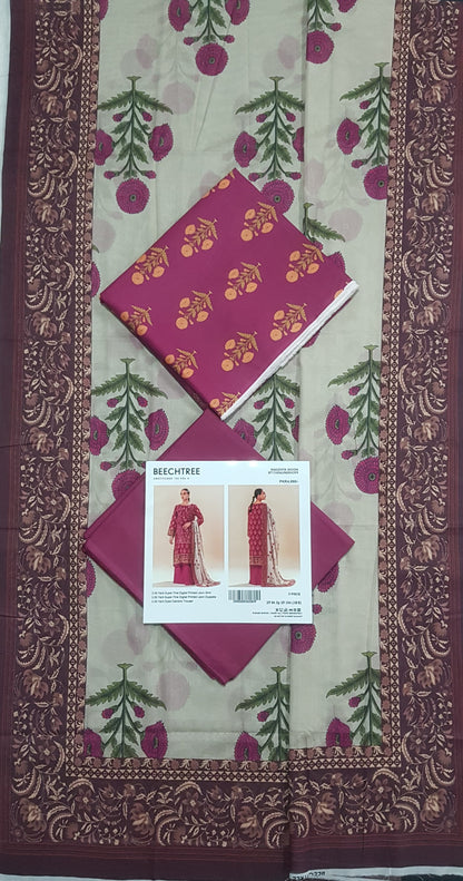 BEECHTREE Lawn Unstitched 3 Pieces 👌🔥✨