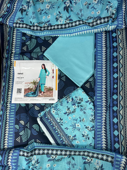 Nishat Doriya Printed Lawn 3P In Wholesale Price
