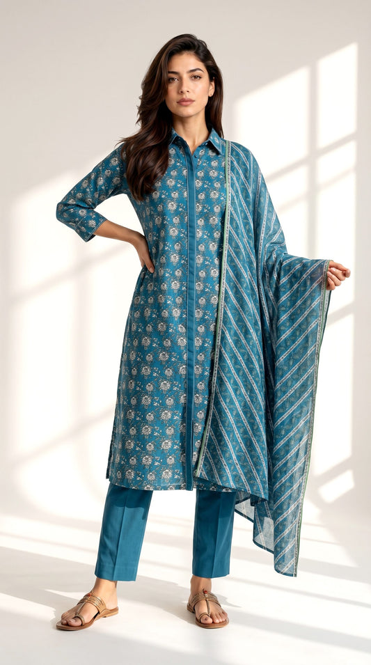 Alkaram Blue MSB-02-26-175 3PCS