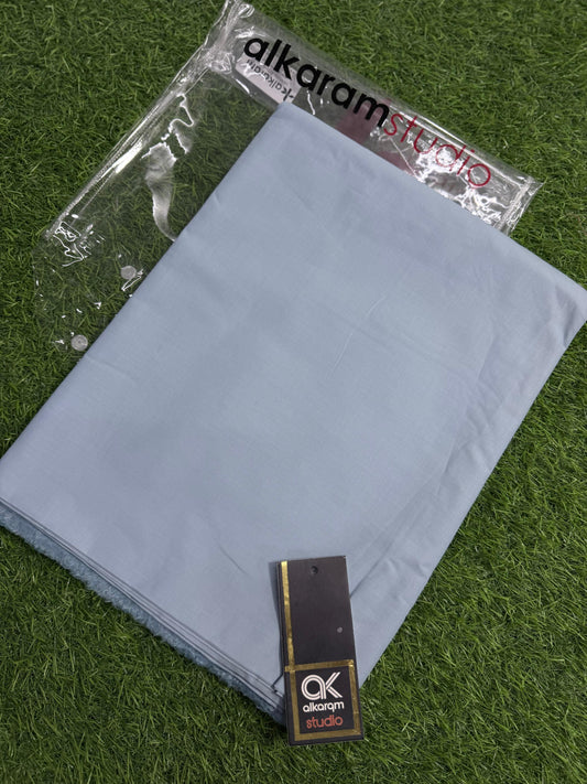 ALKARAM Egyptian Cotton Gents Suits ♥️👔Ice Blue