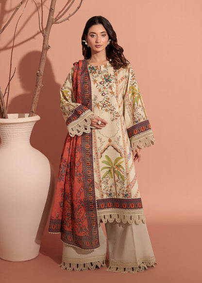 Bonanza Satrangi Unstitched Raya - 3 Pc (WSS25P3127) 🔥🥰