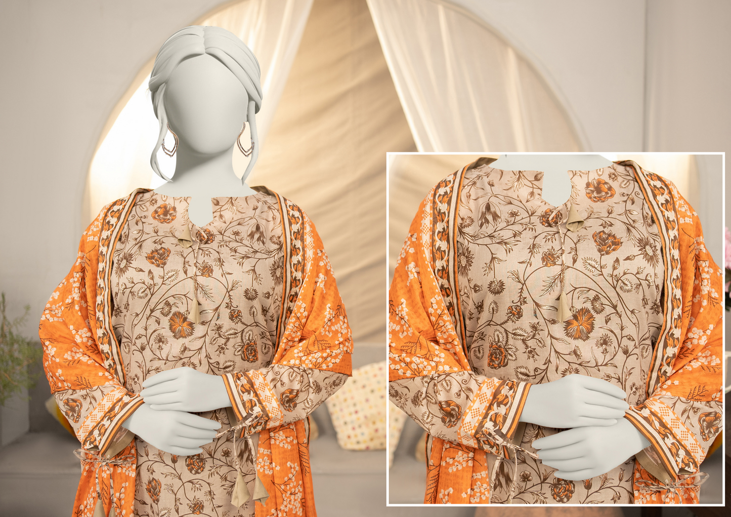 🌟✨ Almeerah BELLISIMMA Printed Collection Alert ✨🌟

📢🔥 2026 Lawn Dupatta Collection 🔥