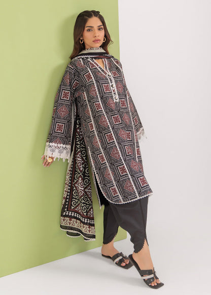 Bonanza Satrangi Unstitched Lawn - 3 Pc (WU3PPBS25LIUN17)