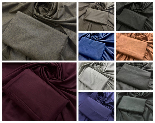 Texture Slub Wash & Wear Mens Randomly