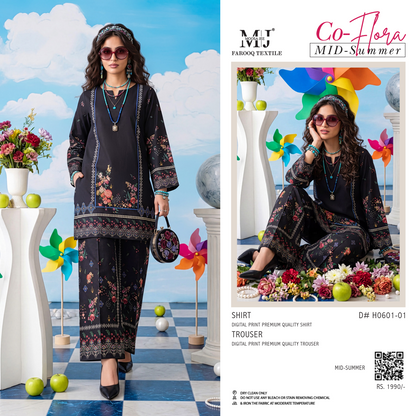 MJ CoFlora Black S+T 2Pcs D#01