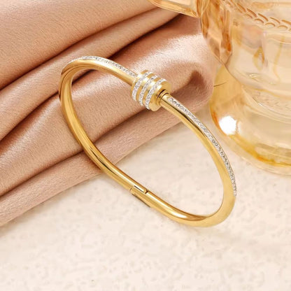 Stainless steel Dram skru handcuff ❤️